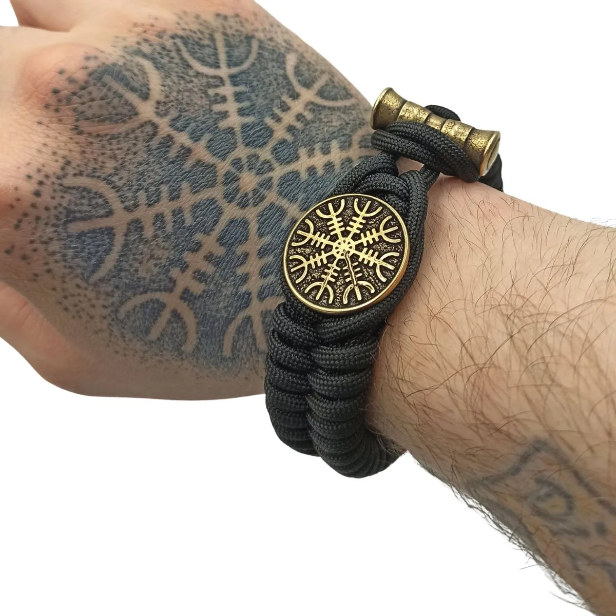 Helm of Awe paracord bracelet