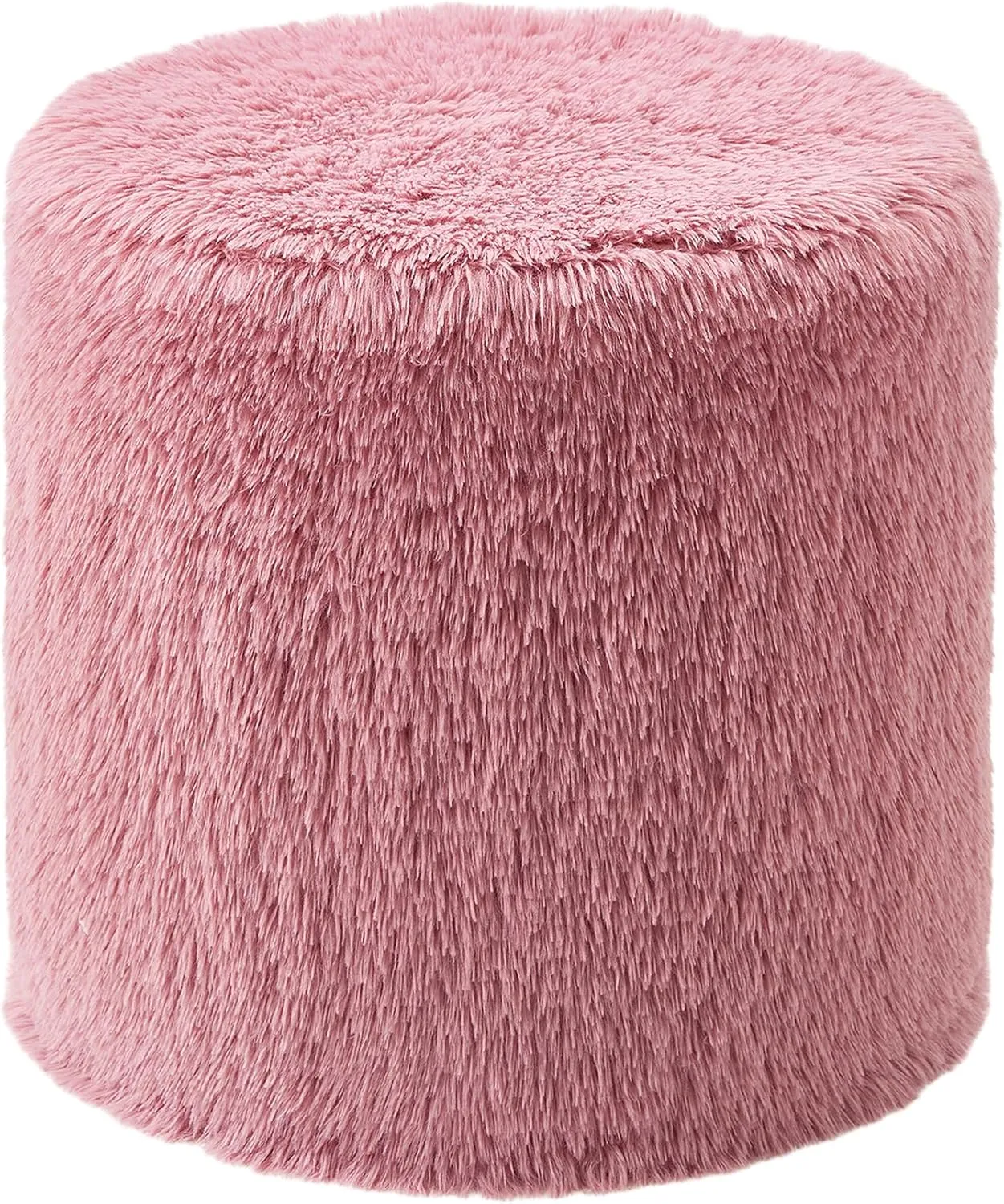 Hobestluk Bean Bag Chairs Ottoman for Adults Bean Bag Chair Footrest Foam Filled Ottoman of BeanBag Footstool of Lazy Sofa for Bedroom, Living Room, Apartment (Small, Pink)