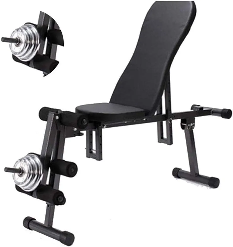 Home Multi-Function Adjustable Benches Dumbbell Stool Folding Bird Stool Sit-Ups Fitness Equipment Multifunctional Fitness Bench