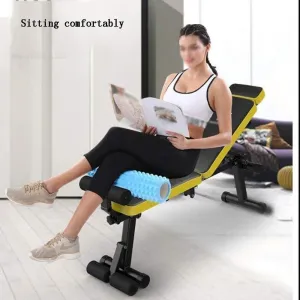 Home Weight Bench Dumbbells Bench Abdominal Board Bed, Weight Lifting Bed, sit-ups Adjustable Fitness Stool, Foldable Dumbbell Stool, Home Exercise, Fitness Exercise