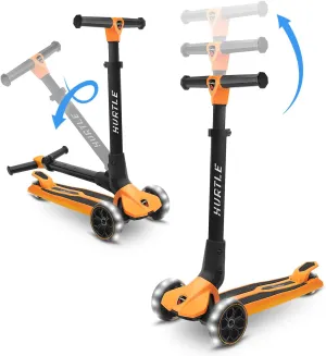 Hurtle Kids Scooter - Child Toddler Kick Scooter Toy