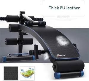 Indoor Fitness Training Equipment Benches Weight Bench Weight Bench Adjustable SitUps Fitness Equipment Foldable Sports Stool Abdominal Plate Waist Exercise Dumbbell Bench Abdom