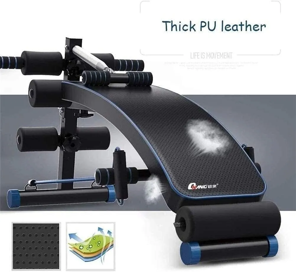 Indoor Fitness Training Equipment Benches Weight Bench Weight Bench Adjustable SitUps Fitness Equipment Foldable Sports Stool Abdominal Plate Waist Exercise Dumbbell Bench Abdom