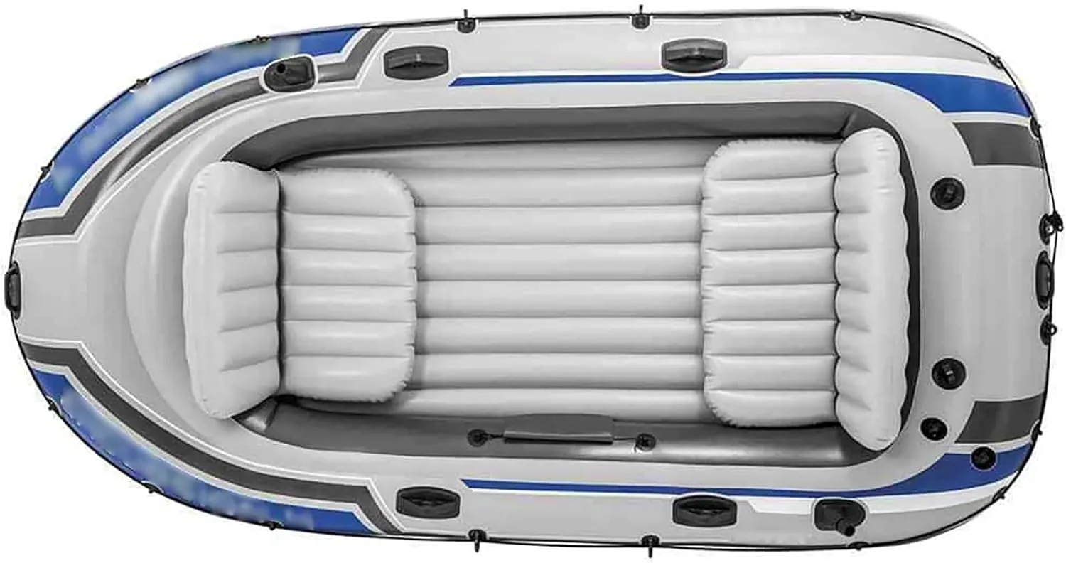 Inflatable Kayak, Kayak Assault Boat Inflatable Boat Thicken 4 People Rafting Inflatable Boat Rubber Boat
