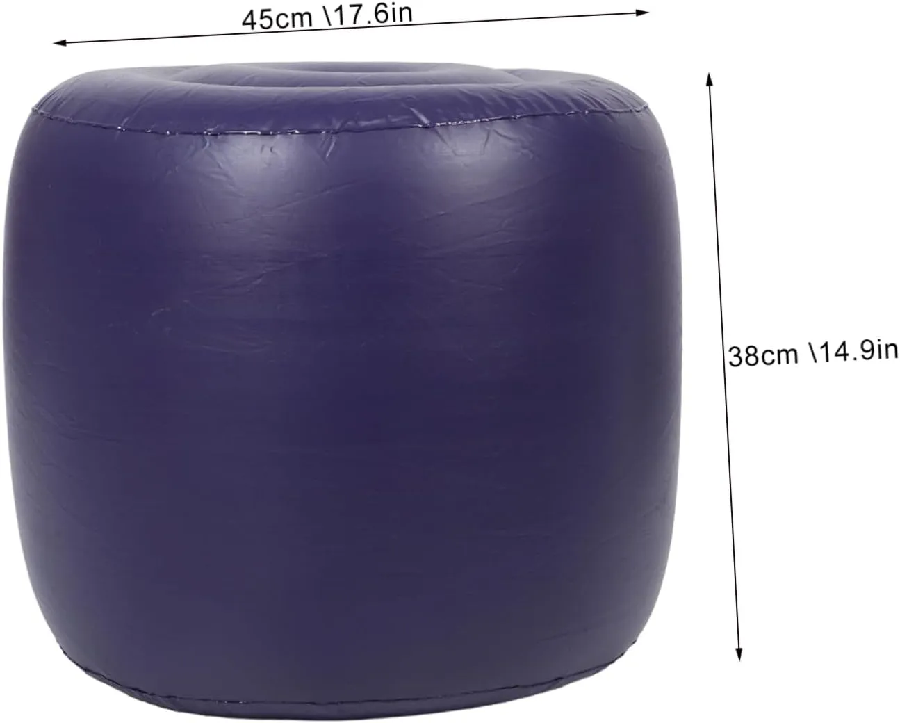 Inflatable Seat Cushion for Outdoor Use Foldable and Portable Chair Pad Comfortable Seating for Camping Hiking Concerts and Travel Lightweight and Durable Design