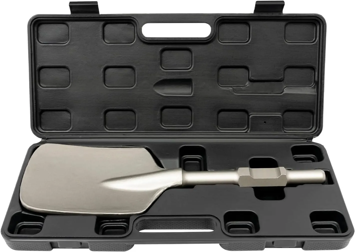 Jack Hammer Clay Spade Shovel Chisel Bit, Clay Spade Chisel, Hex Clay Spade Clay Shovel Alloy Steel Digging Shovel Bit Chisel for Gardening Landscaping Concrete Brick Sand Stone
