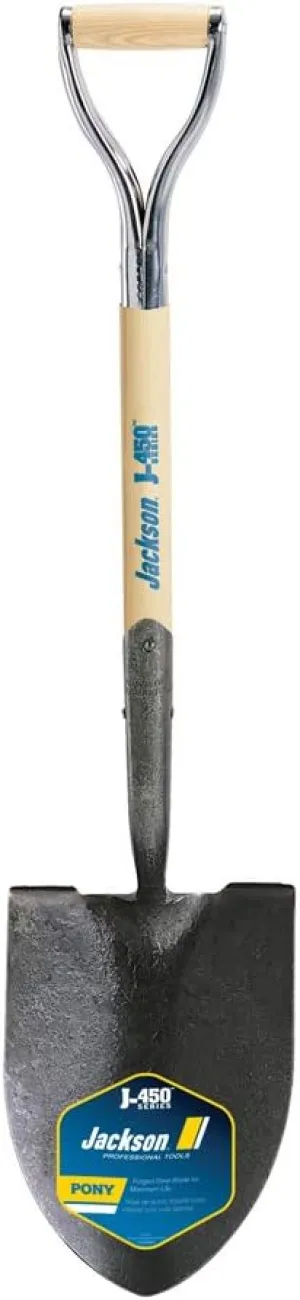 Jackson 1201500 Forward Step J-450 Pony Round Point Shovel, Multi