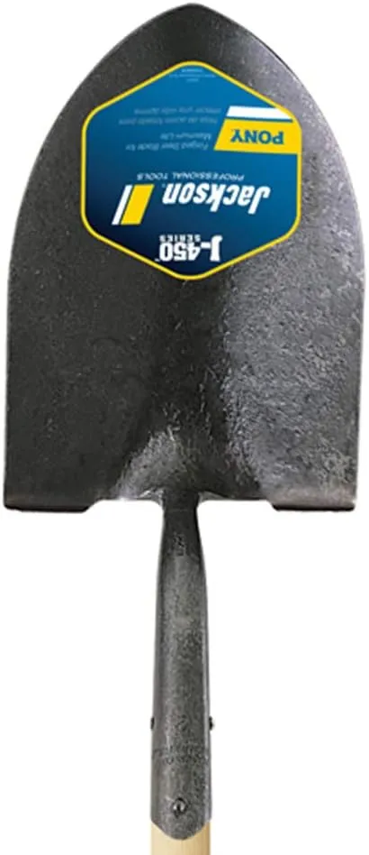 Jackson 1201500 Forward Step J-450 Pony Round Point Shovel, Multi
