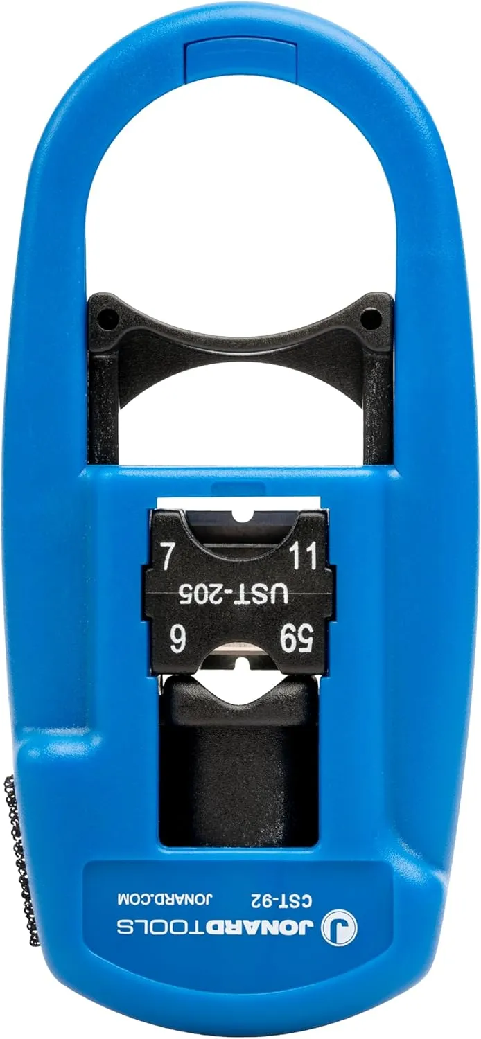Jonard Tools CST-92 Coaxial Cable Stripper for RG59, RG6, RG6 Tri & Quad Shield, N48, RG7, RG11 Cables
