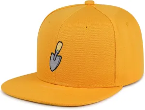 JPAK Shovel Hip-Hop Snapback Hat Embroidered Baseball Cap Tool