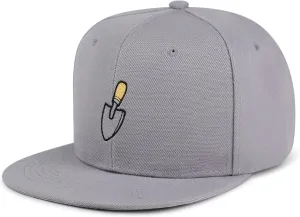 JPAK Shovel Hip-Hop Snapback Hat Embroidered Baseball Cap Tool