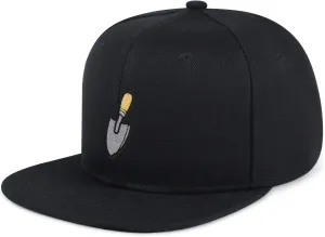 JPAK Shovel Hip-Hop Snapback Hat Embroidered Baseball Cap Tool