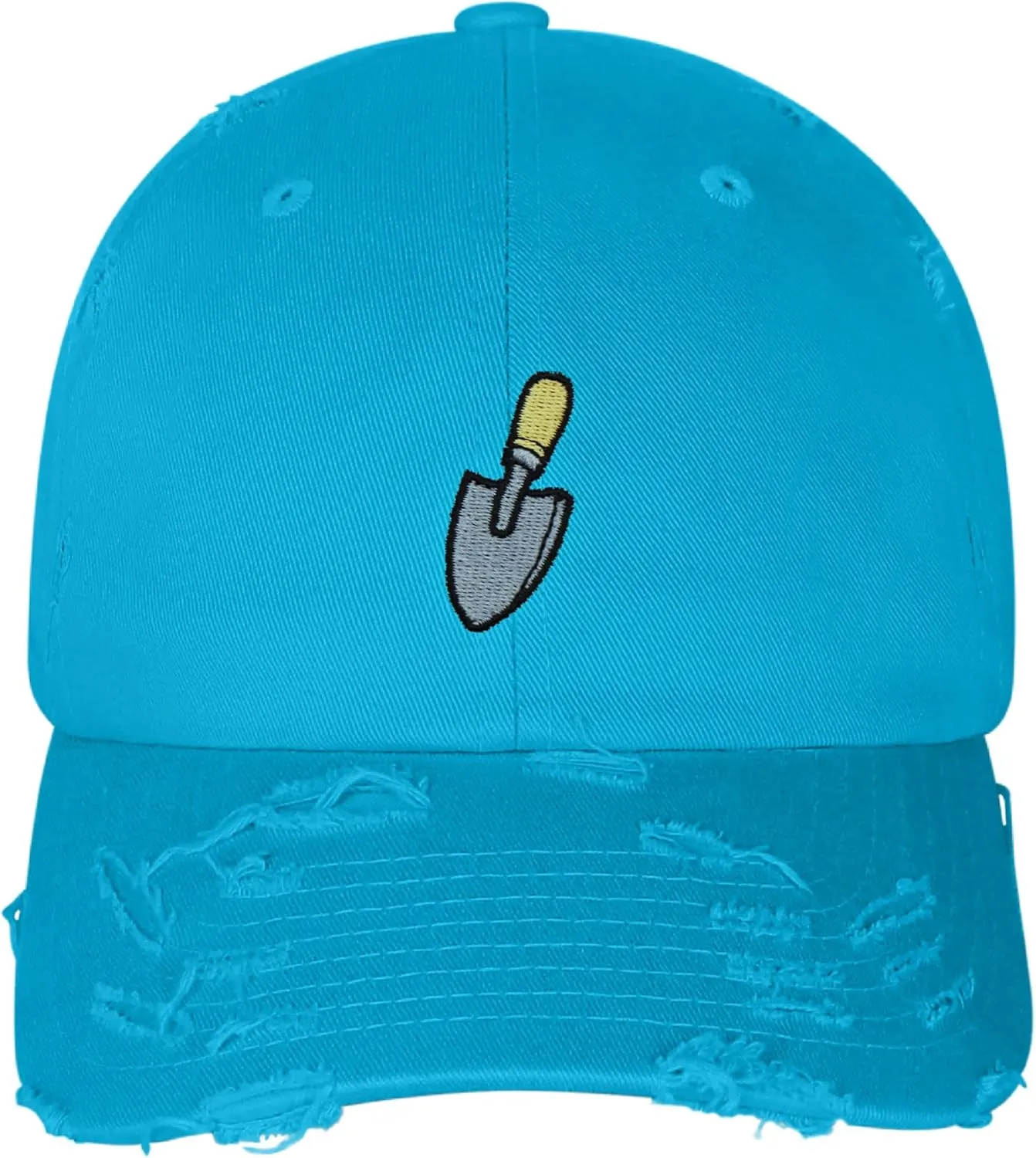 JPAK Shovel Vintage Dad Hat Frayed Embroidered Cap Tool