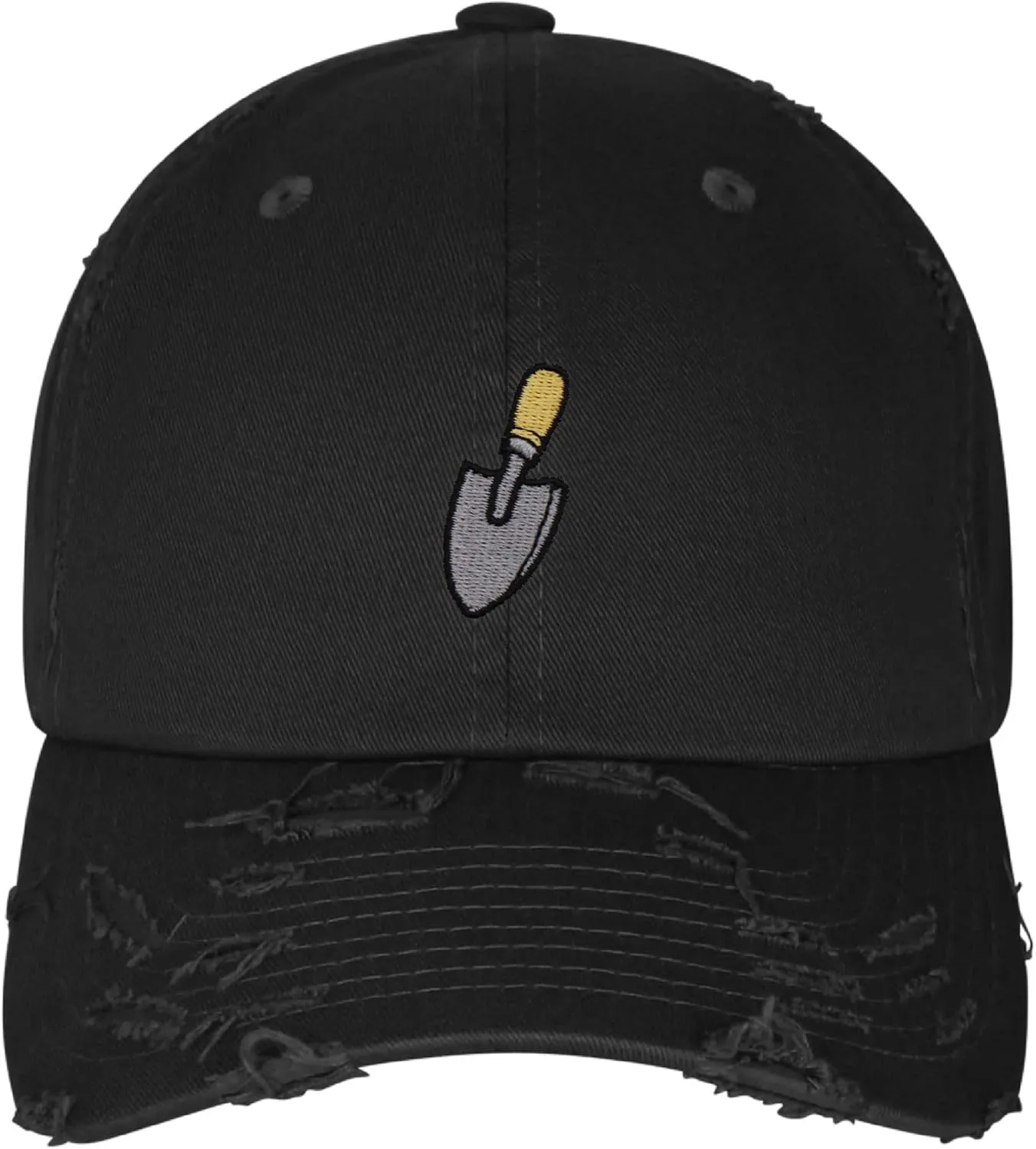 JPAK Shovel Vintage Dad Hat Frayed Embroidered Cap Tool