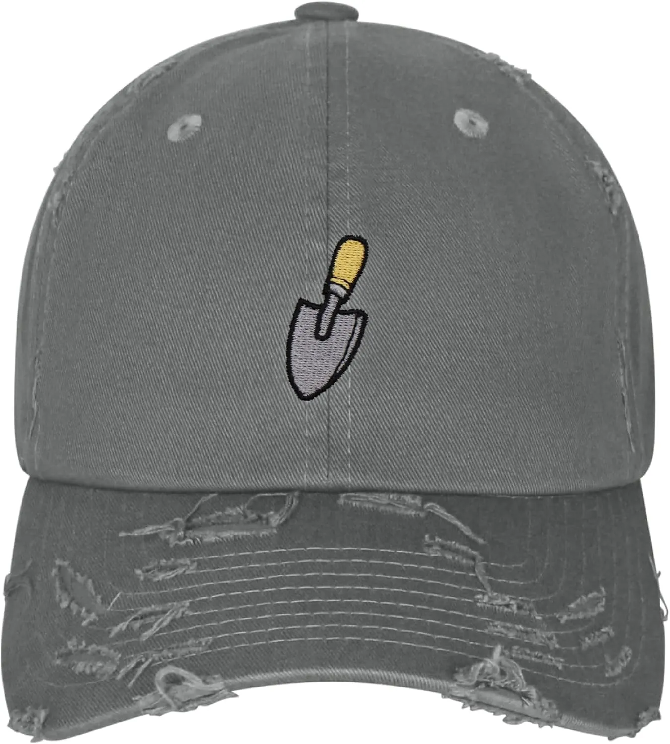 JPAK Shovel Vintage Dad Hat Frayed Embroidered Cap Tool