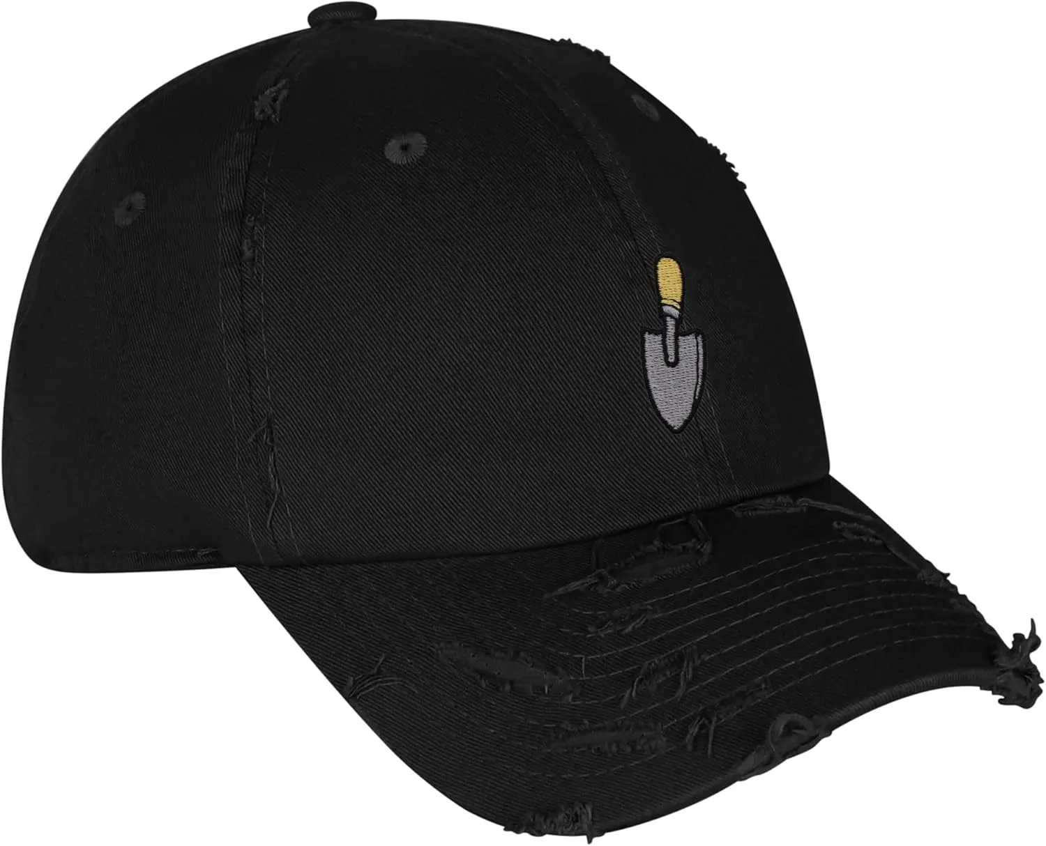 JPAK Shovel Vintage Dad Hat Frayed Embroidered Cap Tool