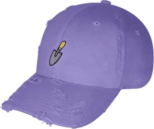 JPAK Shovel Vintage Dad Hat Frayed Embroidered Cap Tool