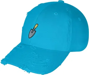 JPAK Shovel Vintage Dad Hat Frayed Embroidered Cap Tool