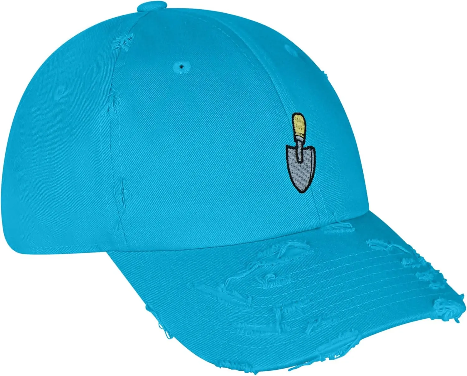 JPAK Shovel Vintage Dad Hat Frayed Embroidered Cap Tool