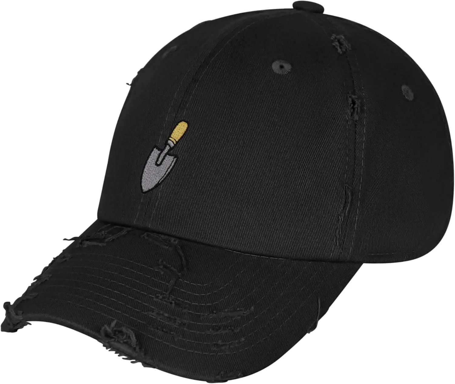 JPAK Shovel Vintage Dad Hat Frayed Embroidered Cap Tool