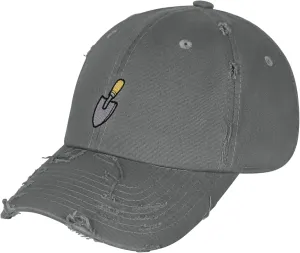 JPAK Shovel Vintage Dad Hat Frayed Embroidered Cap Tool
