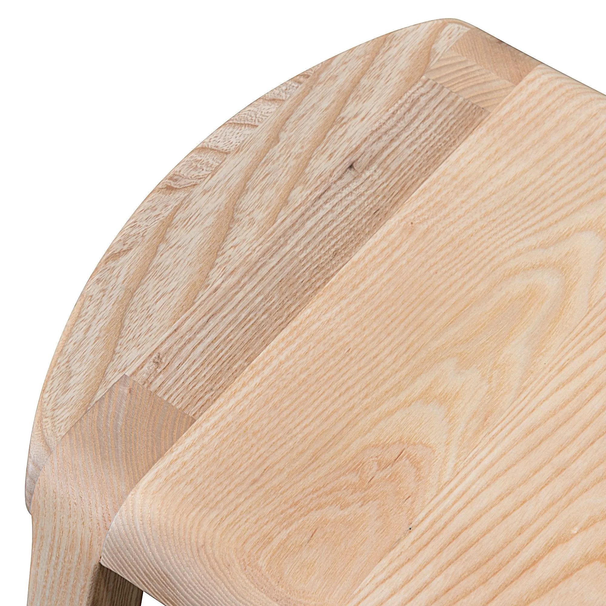 Judy Wooden Low Stool - Natural
