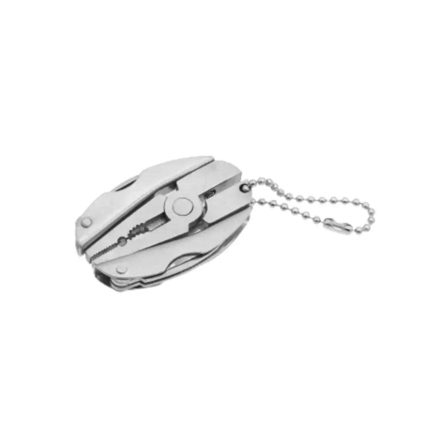 Key Chain Pocket Knife Screwdriver Pliers Camping Folding Tool Set Multifunction Keyring Pendant Tag Charm
