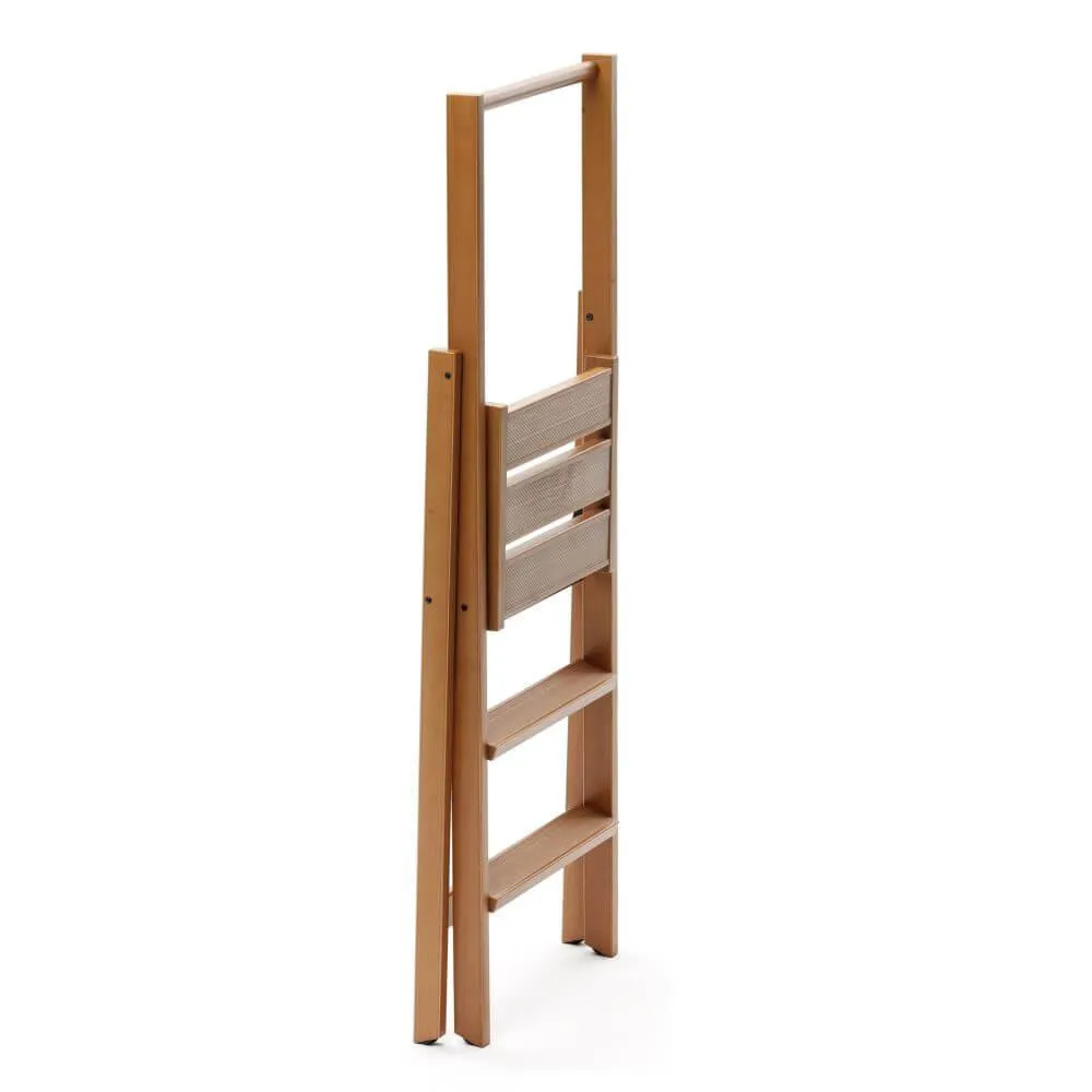 Kimora 3 Step Ladder Cherry Wood