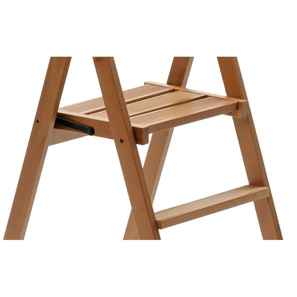 Kimora 3 Step Ladder Cherry Wood