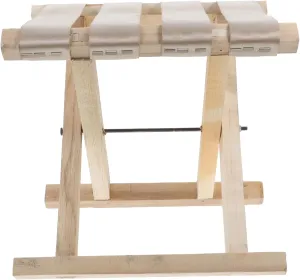 Kisangel Portable Folding Stool for Camping Fishing Outdoor Use Lightweight Compact Design Easy to Carry Sturdy Base Supports Long Use for Travel and Sports Events