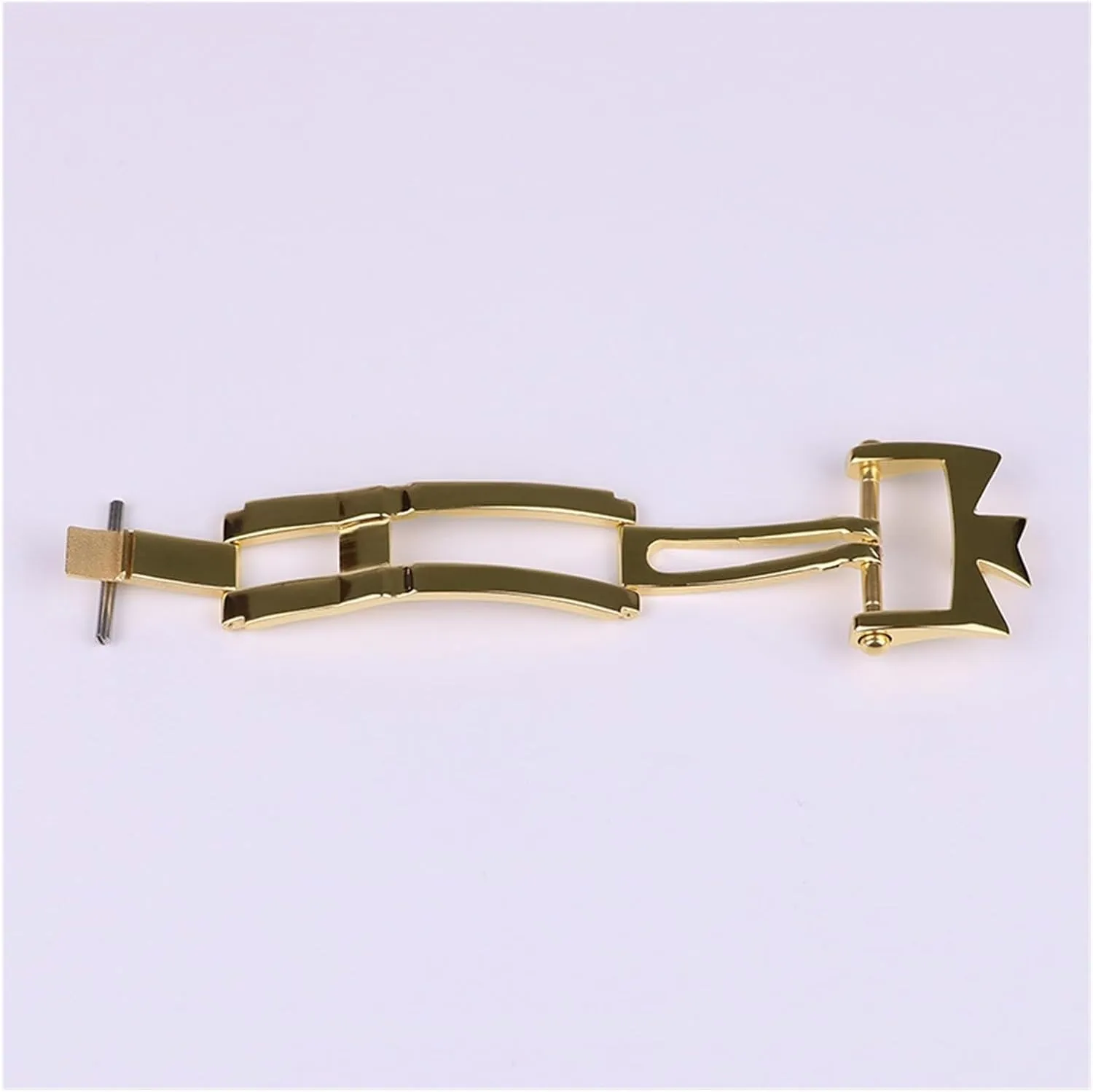 KLVN For Vacheron Constantin Watch Accessories Leather Strap Buckle 316L Stainless Steel Folding Double Press Butterfly Buckle 18mm