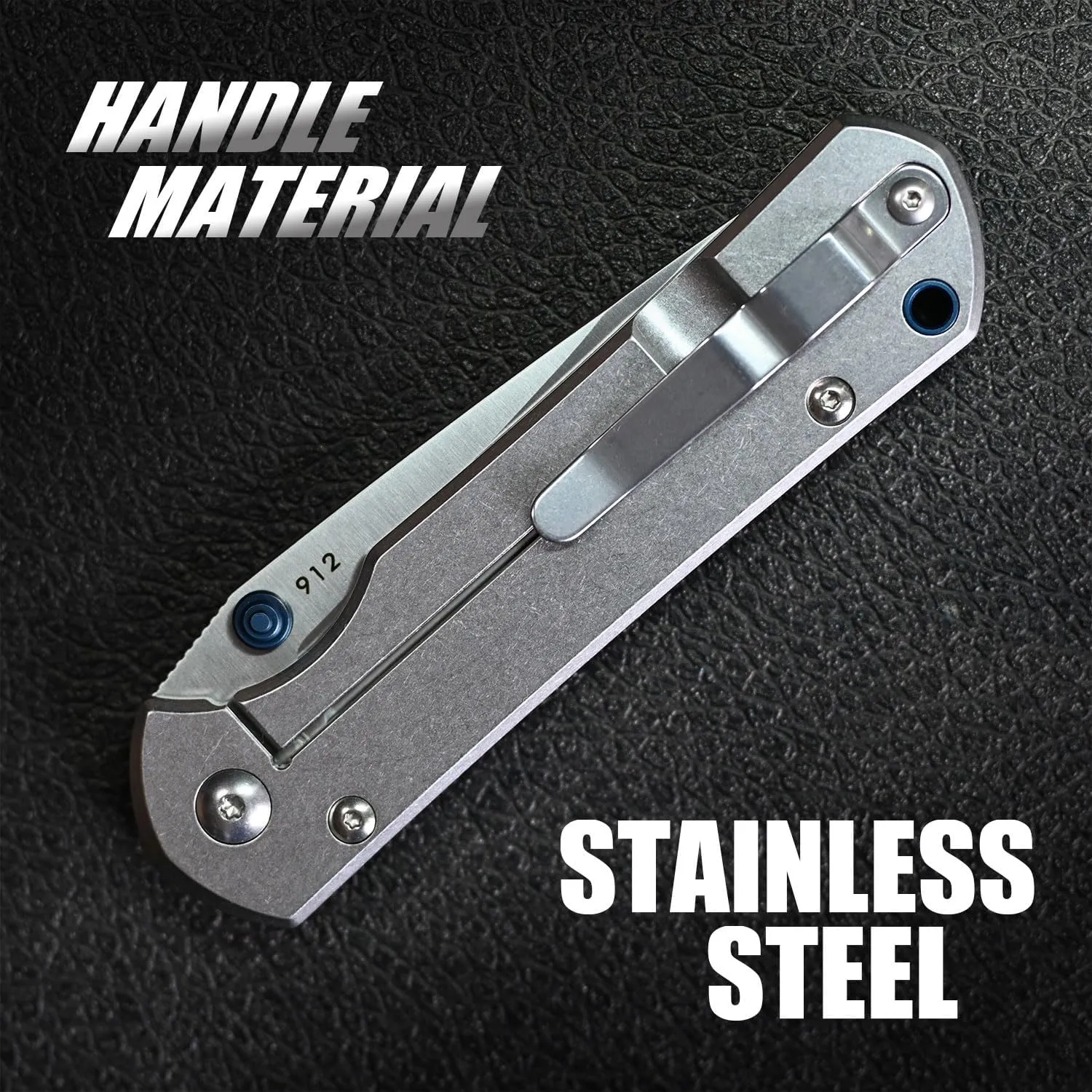 LAND Outdoor Hunting Survival Camping EDC Tool Pocket Folding Knife (912)