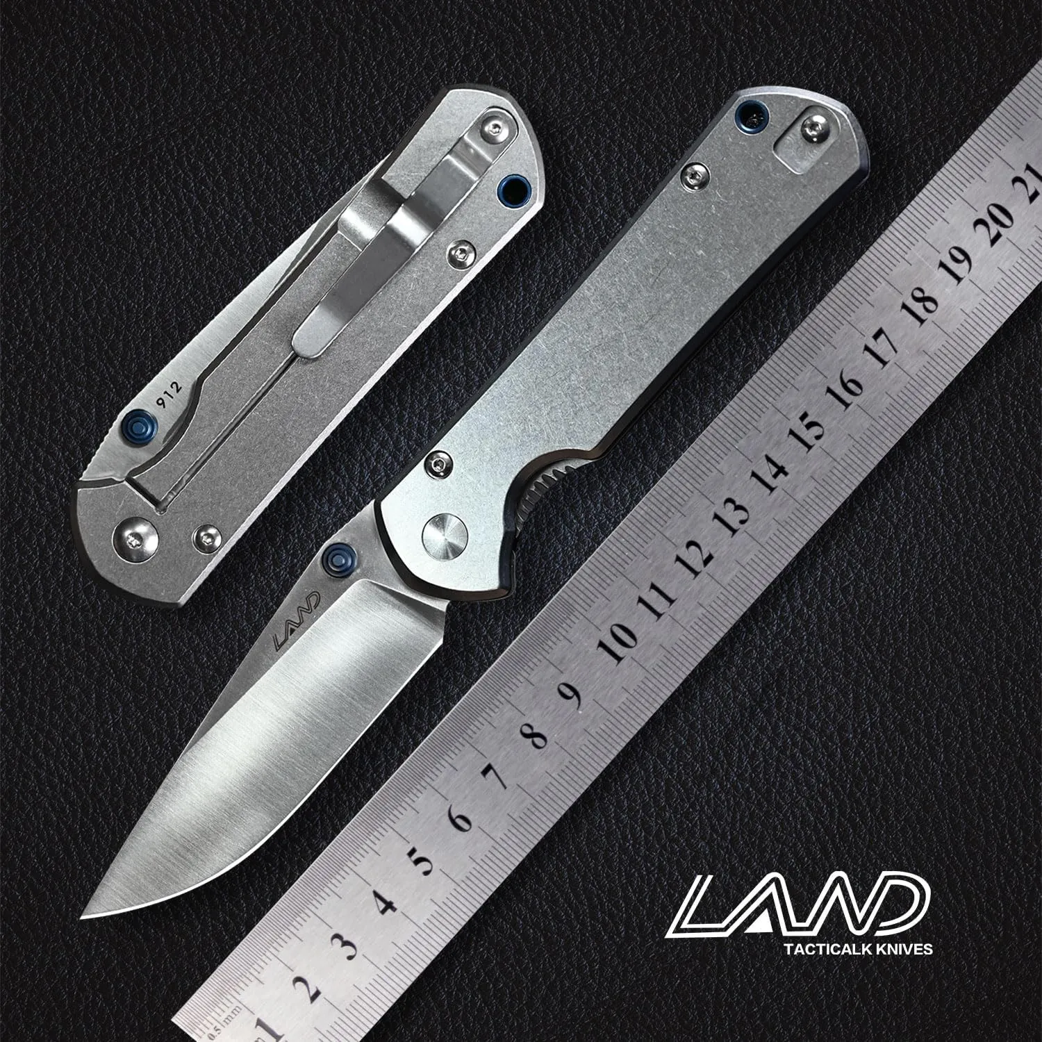 LAND Outdoor Hunting Survival Camping EDC Tool Pocket Folding Knife (912)