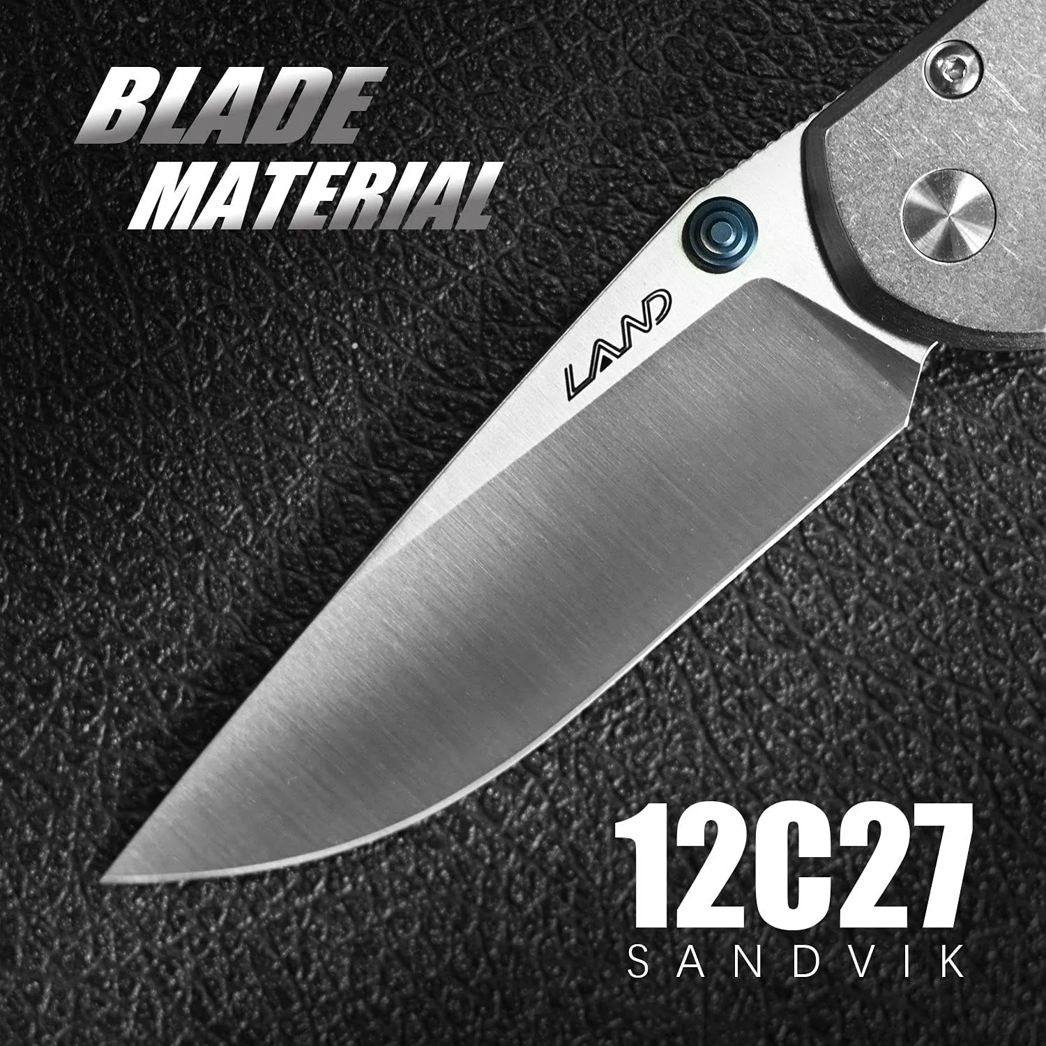 LAND Outdoor Hunting Survival Camping EDC Tool Pocket Folding Knife (912)