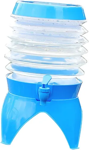 Large Water Bucket Collapsible Portable Water Storage Drink Dispenser Outdoor Camping Easy to Carry
