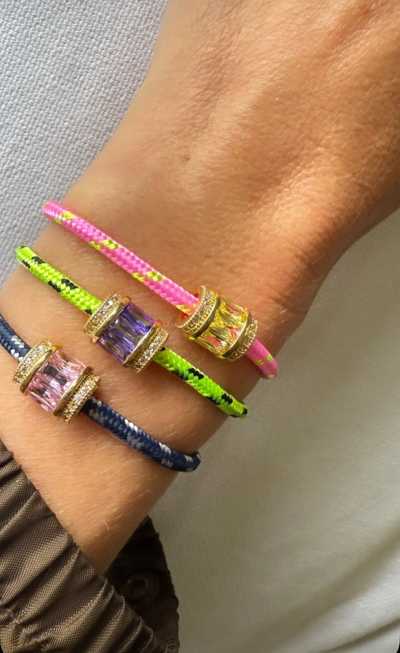 Le ParaDiamond rondelle bracelet