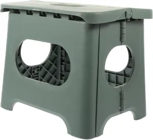 Lightweight Folding Stool Portable Plastic Fishing Seat for Compact Outdoor Stool with Handle for Camping and Fishing Activities
