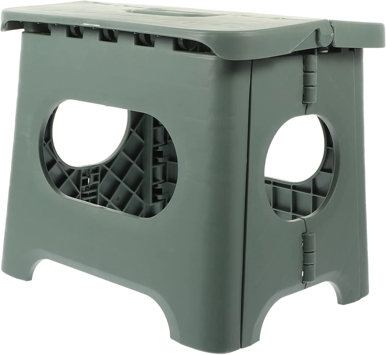 Lightweight Folding Stool Portable Plastic Fishing Seat for Compact Outdoor Stool with Handle for Camping and Fishing Activities
