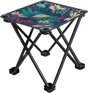 Lightweight Portable Camping Stool Convenient Folding Stool Travel Little Stools for Hiking and Backpacking
