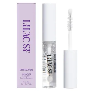Lilac St. - Lilac Lash Crystal Coat - Glossly & Clear Lash Sealant - Long Lasting Lash Application - Extend Wear - Brush Applicator Tip - Waterproof - Cruelty Free, Vegan, Women Founded