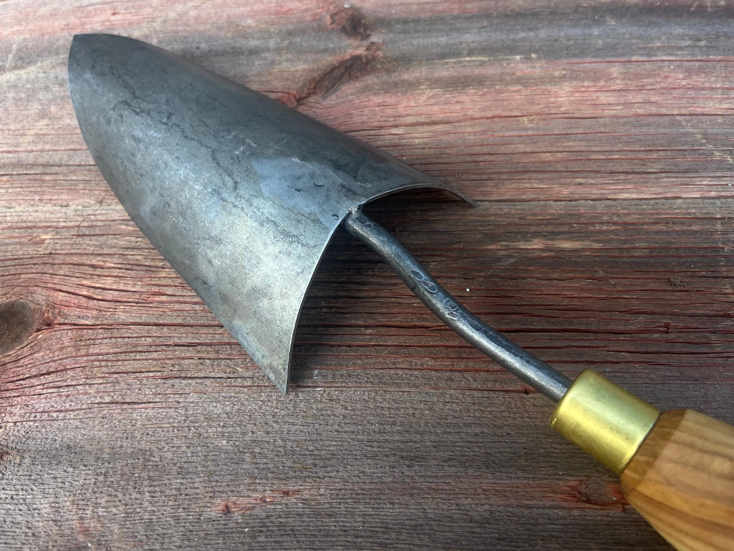 Long Handle Garden Trowel