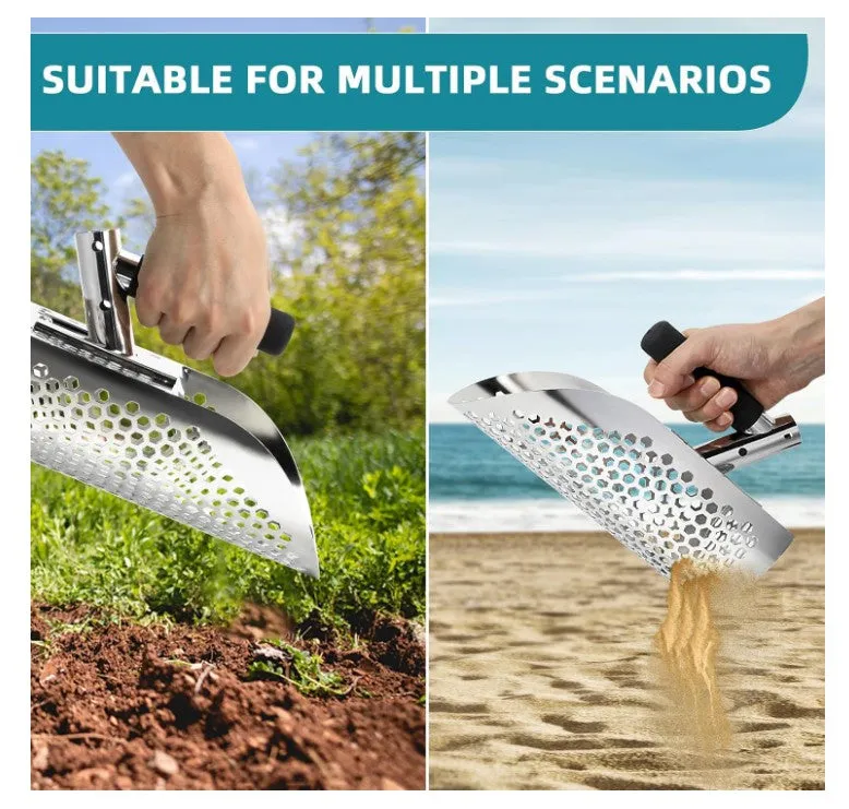 Long Handle Sand Scoop & Shovel Scoop for Metal Detecting