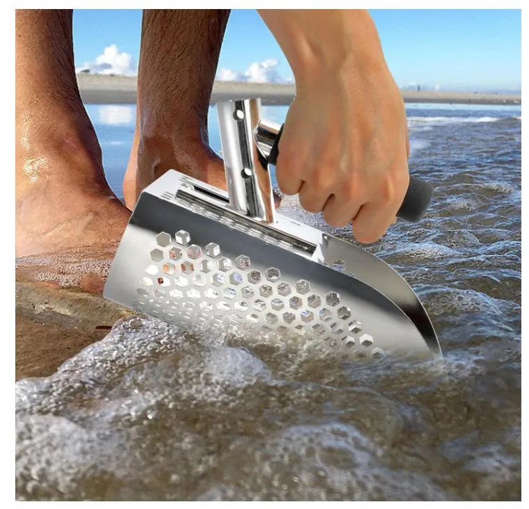 Long Handle Sand Scoop & Shovel Scoop for Metal Detecting