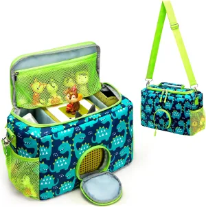MaidMAX Portable Carrying Case Compatible with Tonies Kids Audio Player Starter Set and Tonies Figures Characters, Carrying Box for Boy Girl, for Tonies Audio Player, Headphones, Charging Station etc