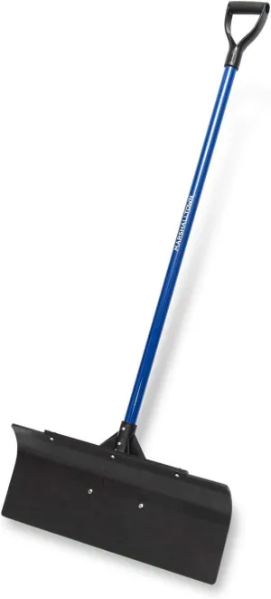 Marshalltown Polar Pusher Snow Shovel, Non-Stick Blade Makes Pushing Snow Easy, Proudly Made in The USA, 24 Inch, SNOWP24