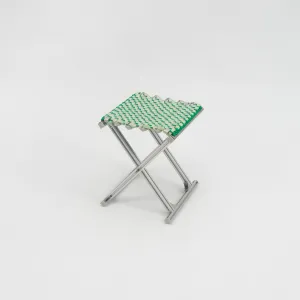 MAZHA STOOL/ PEA   SILVER