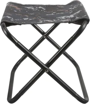 Mikikit Portable Compact Folding Stool for Outdoor Activities Lightweight Camping Chair for Fishing Gardening and Picnics Space Saving Design Camouflage