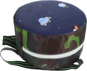 Mikikit Portable Foam Stool for Camping Outdoor Activities and Gardening Lightweight Durable Convenient Footstool for Travel and Picnic Height Random Style