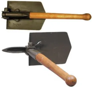 Mil-Tec Folding Shovel 91552300 Black One Size