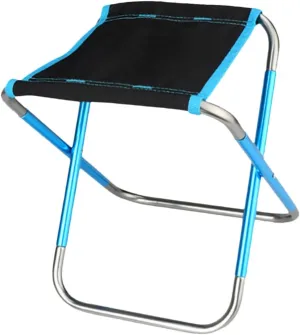 Milisten Comfortable Portable Folding Stool for Camping Fishing and Outdoor Activities Lightweight Multi Function Stool for Beach Accessory Travel Picnic and Sports Events Durable